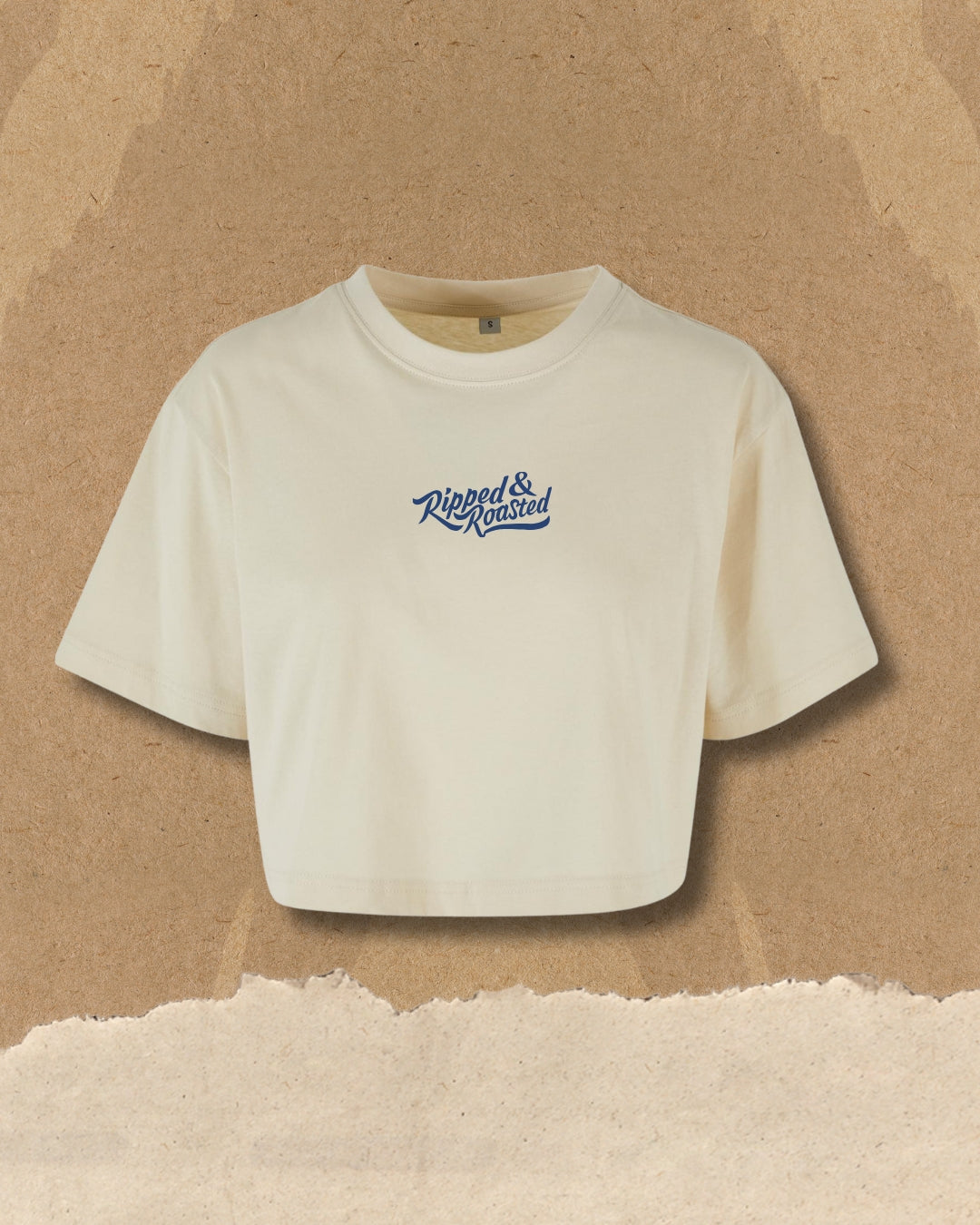ANTI CARDIO CLUB Crop Top Stone