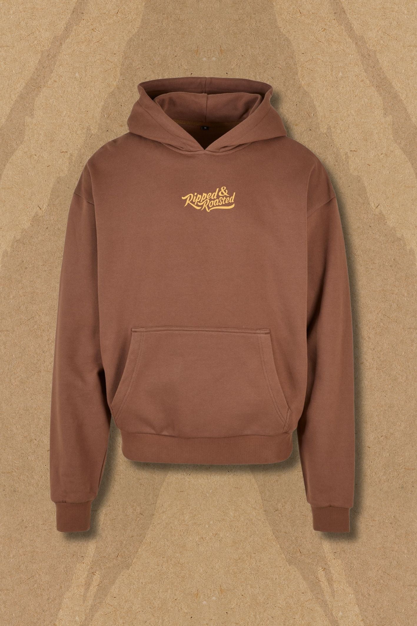 Ultra Heavy Dead Lift Bear Hoodie - Chocolate Brown