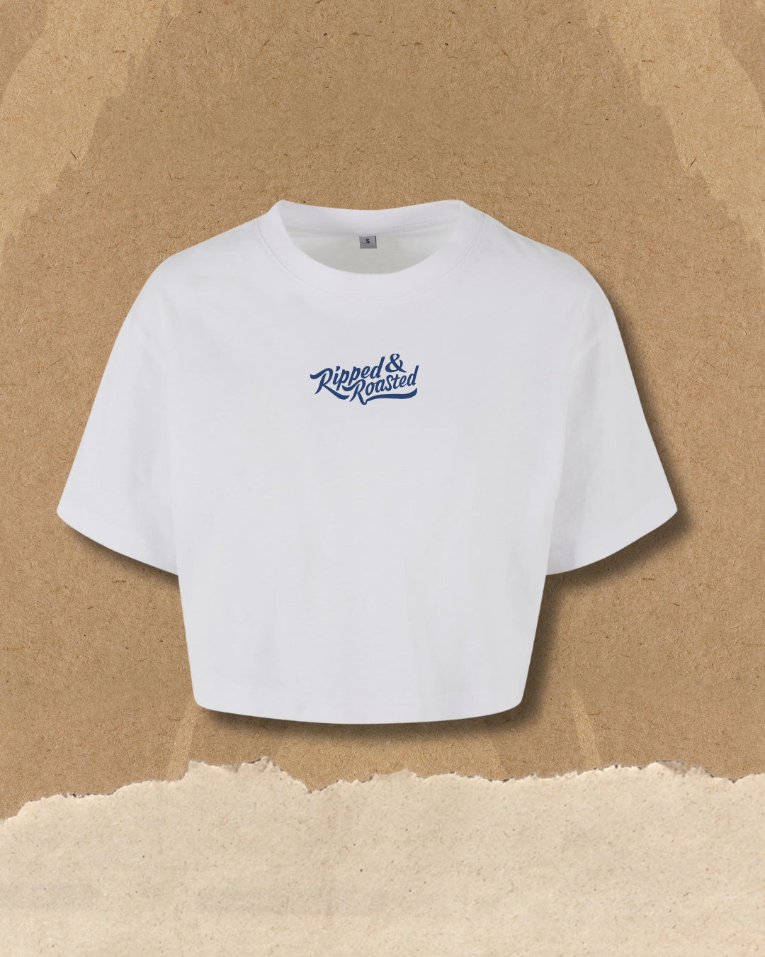ANTI CARDIO CLUB Ladies Crop White