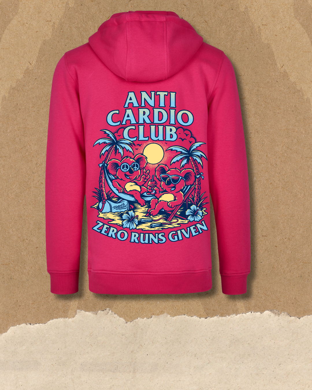 ULTRA HEAVY KOALA HOODIE - Pink