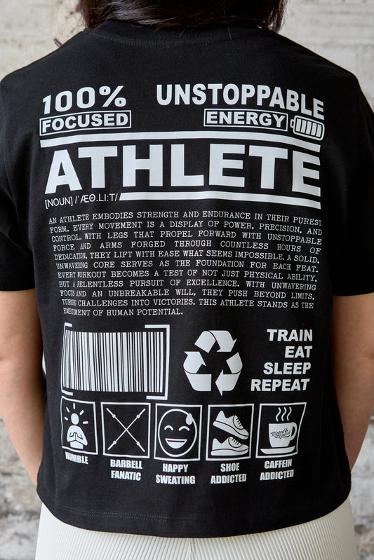 Heavy Cropped Top "Unstoppable"