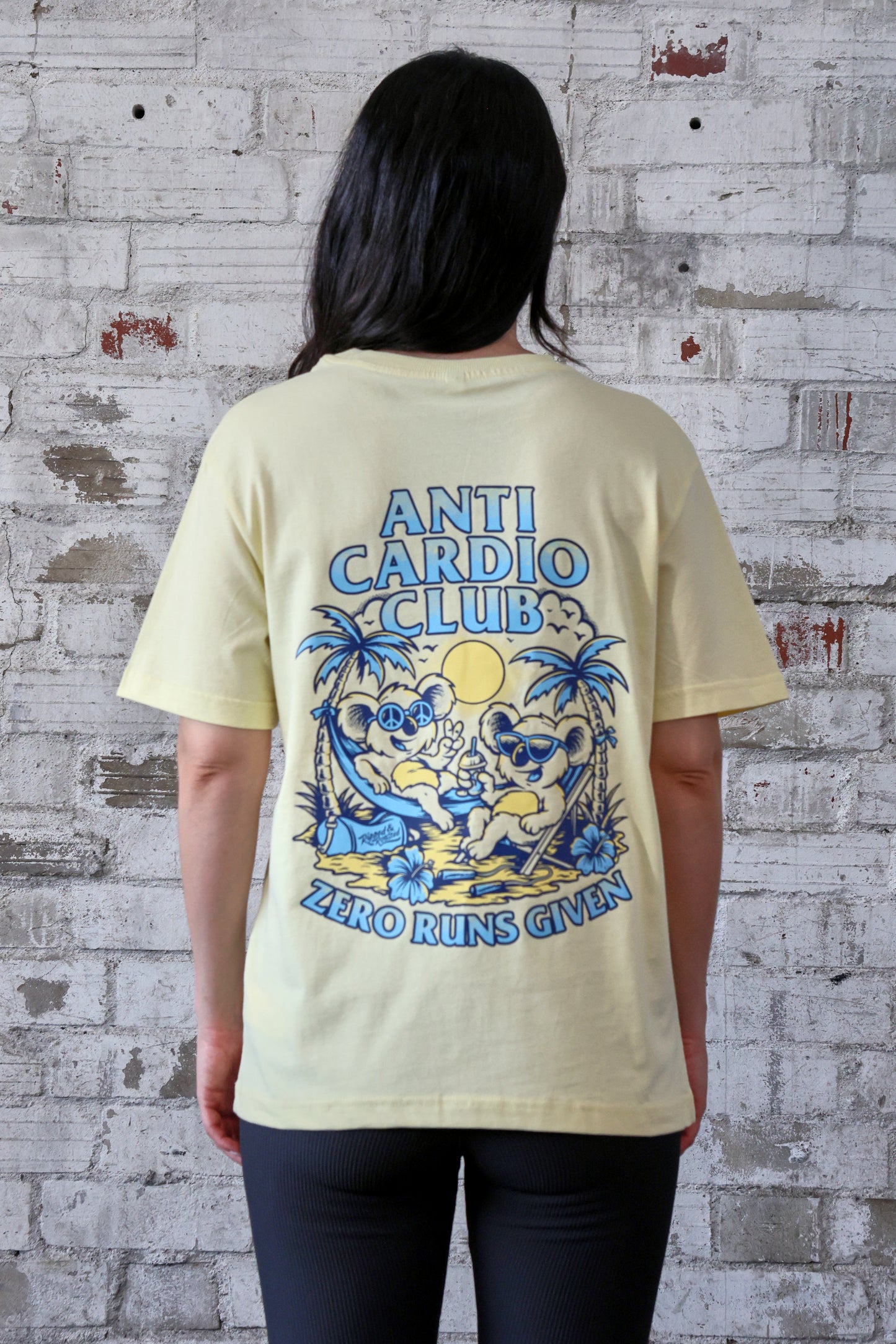 ANTI CARDIO CLUB Ladies Everyday Shirt Butteryellow