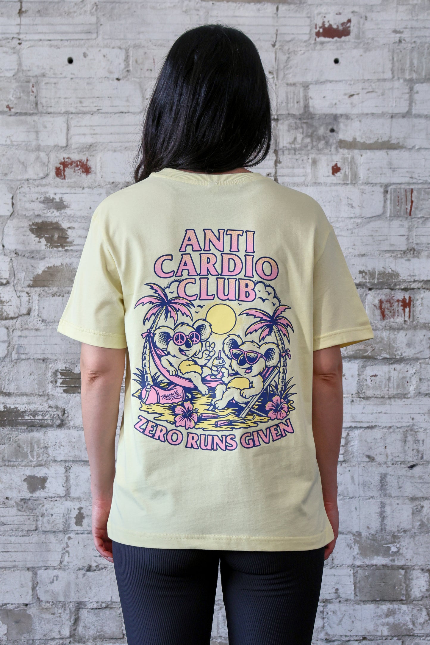 ANTI CARDIO CLUB Ladies Everyday Shirt Butteryellow