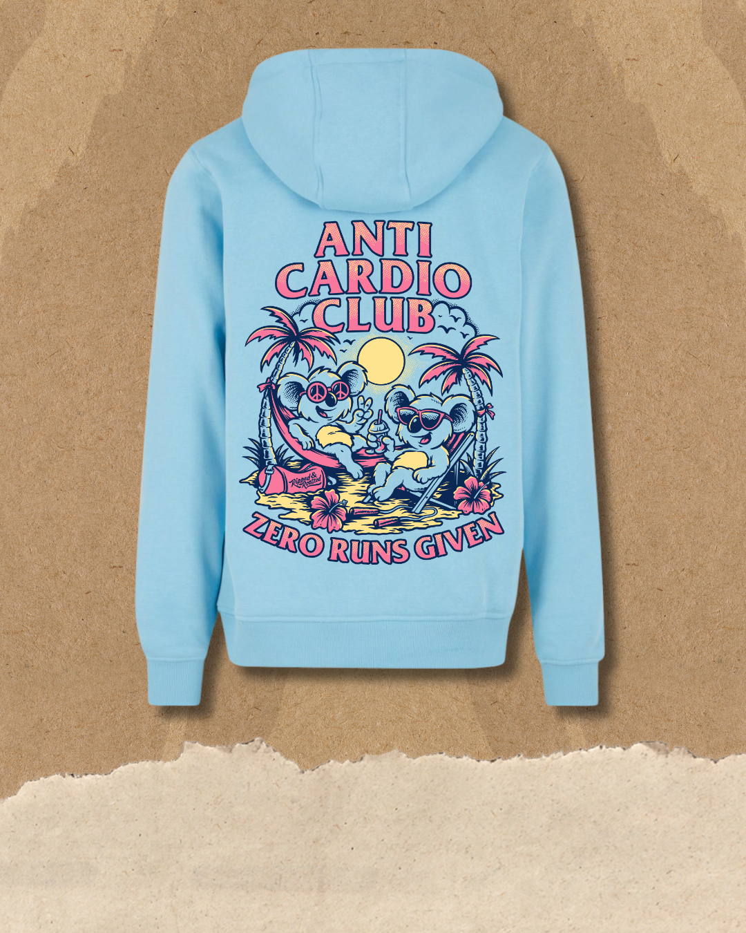 ULTRA HEAVY KOALA HOODIE - Azurblau
