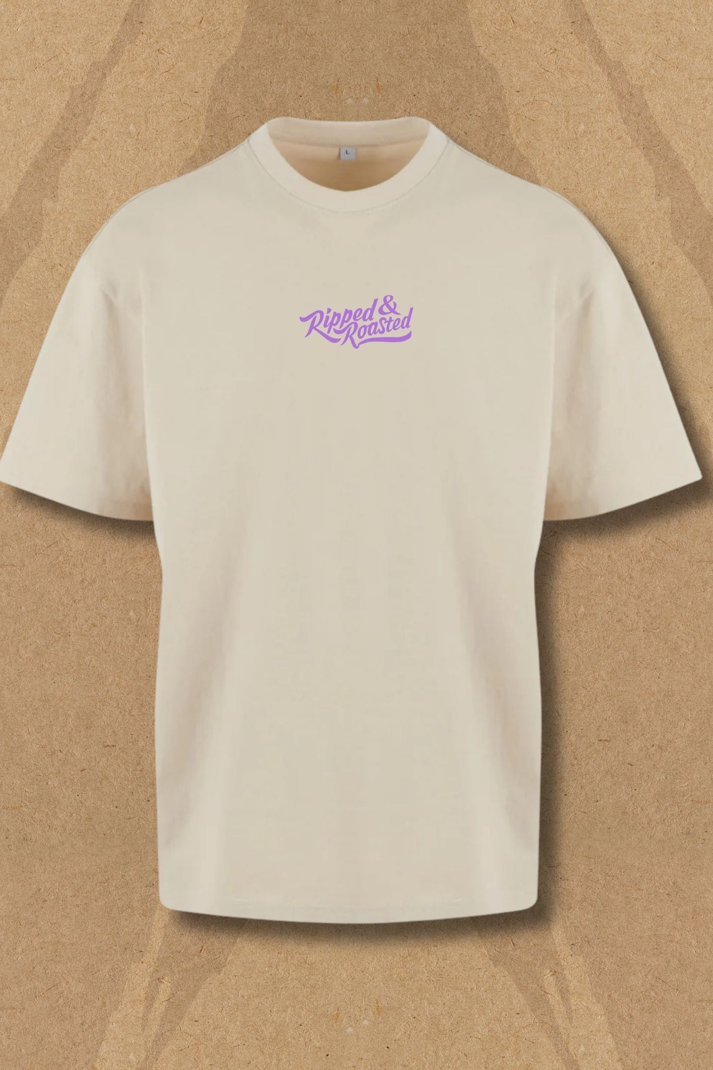 Dead LiftBear Oversized Tee - Sand