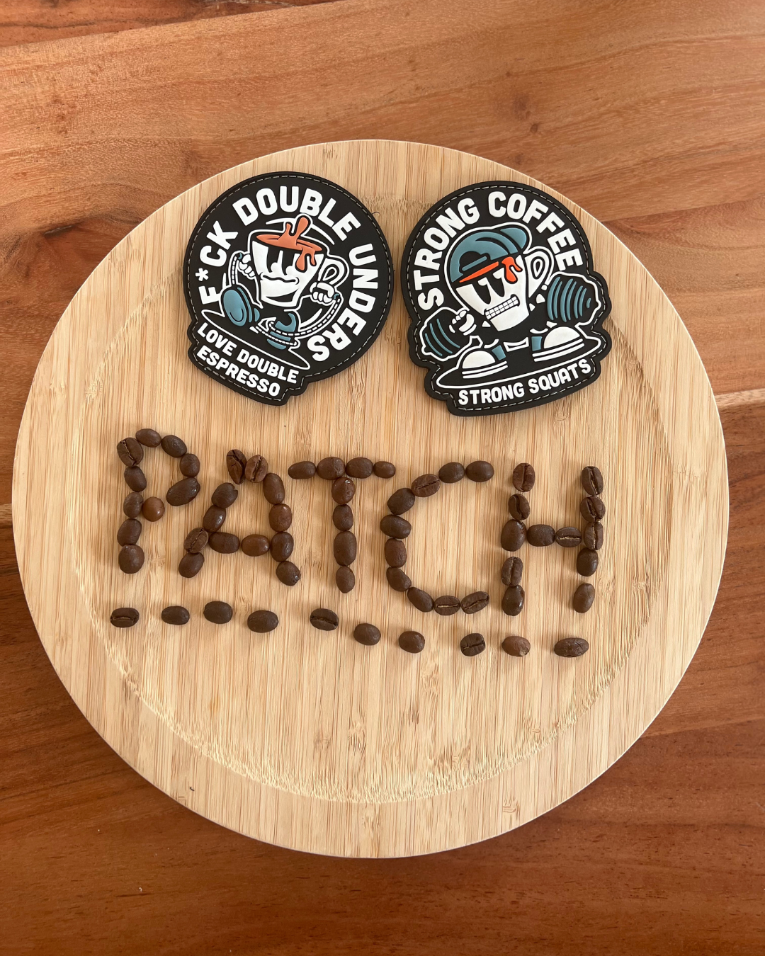 Strong Coffee Strong Squats Patch