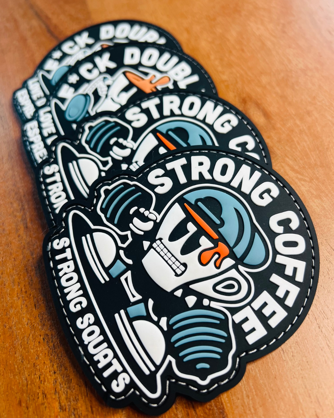 Strong Coffee Strong Squats Patch