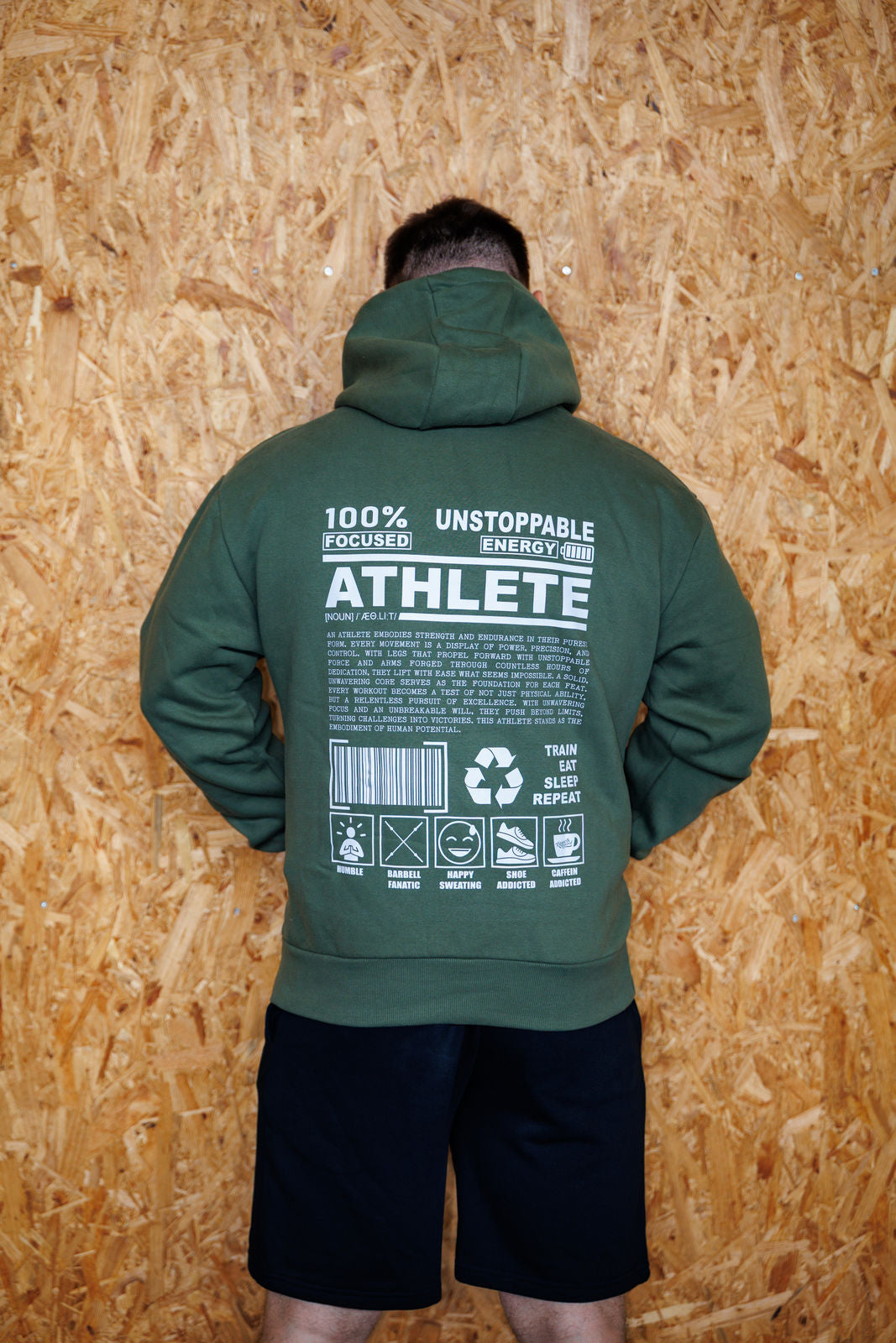 Heavy Oversized Hoodie "Unstoppable"