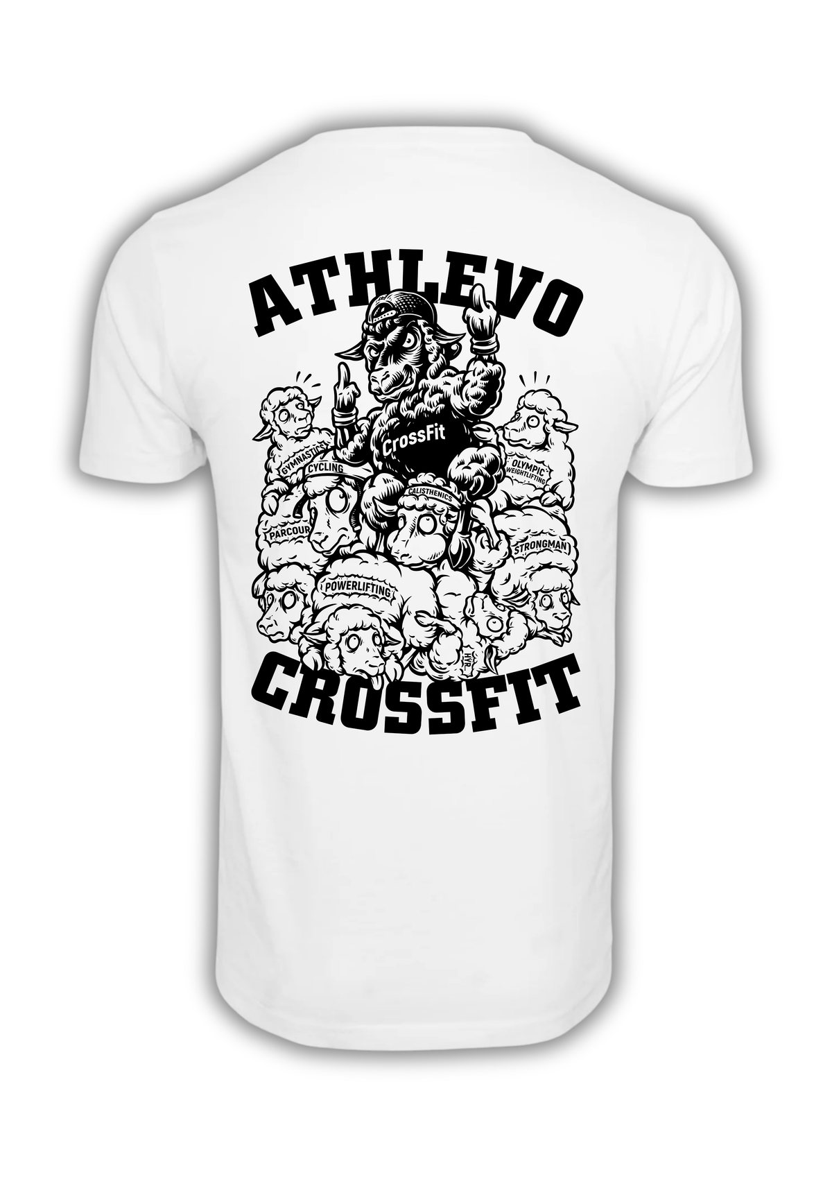 ATHLEVO CROSSFIT – MAD SHEEP SHIRT 🐑