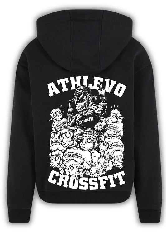 ATHLEVO CROSSFIT – MAD SHEEP Fluffy Hoodie 🐑