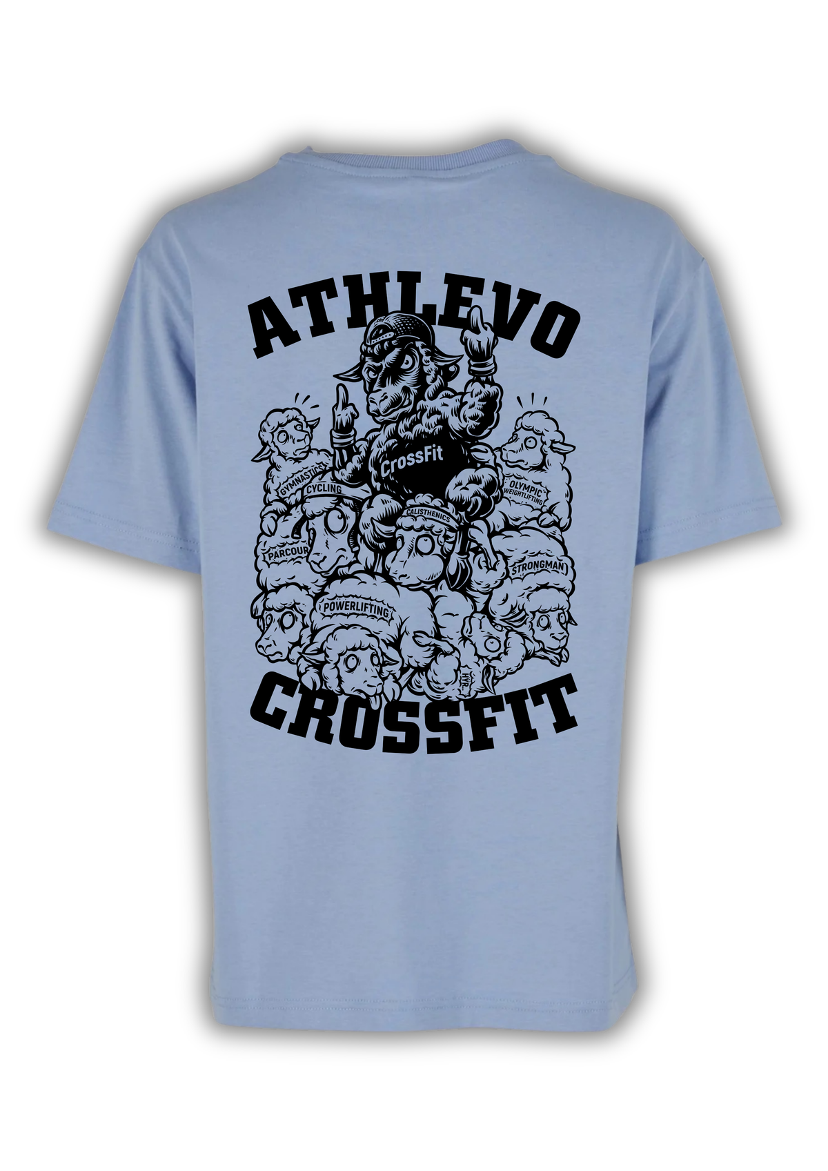 ATHLEVO CROSSFIT – MAD SHEEP LADIES TEE 🐑