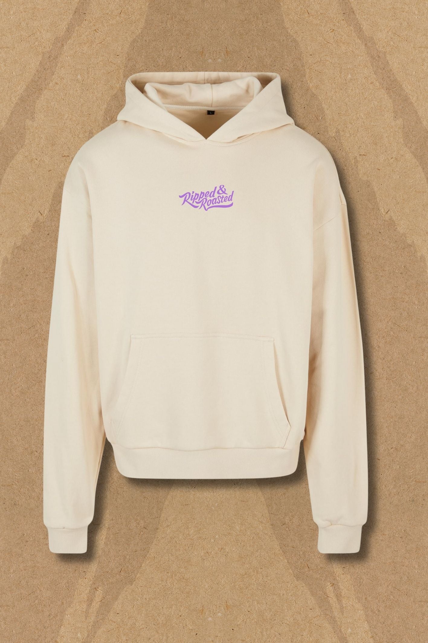 Ultra Heavy Dead Lift Bear Hoodie - Sand