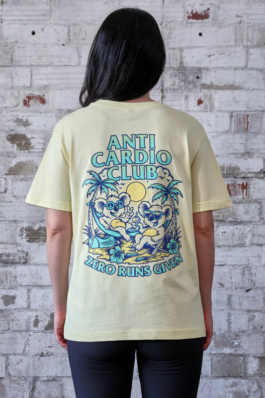 ANTI CARDIO CLUB Ladies Everyday Shirt Butteryellow