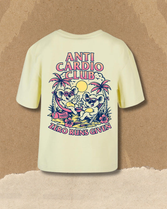 ANTI CARDIO CLUB Ladies Everyday Shirt Butteryellow