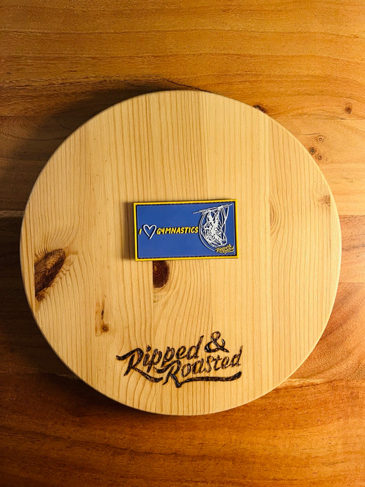 I Love Gymnastics Patch